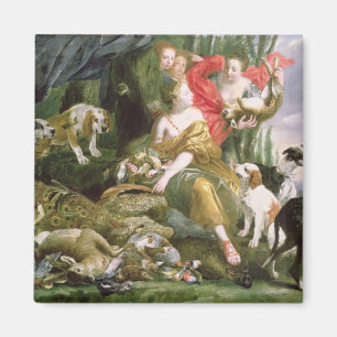 Diana and her handmaidens after the hunt magnet