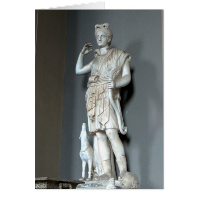 Diana (Artemis) Statue in the Vatican in Rome (Front)
