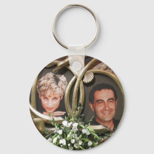 Diana & Dodi Keychain