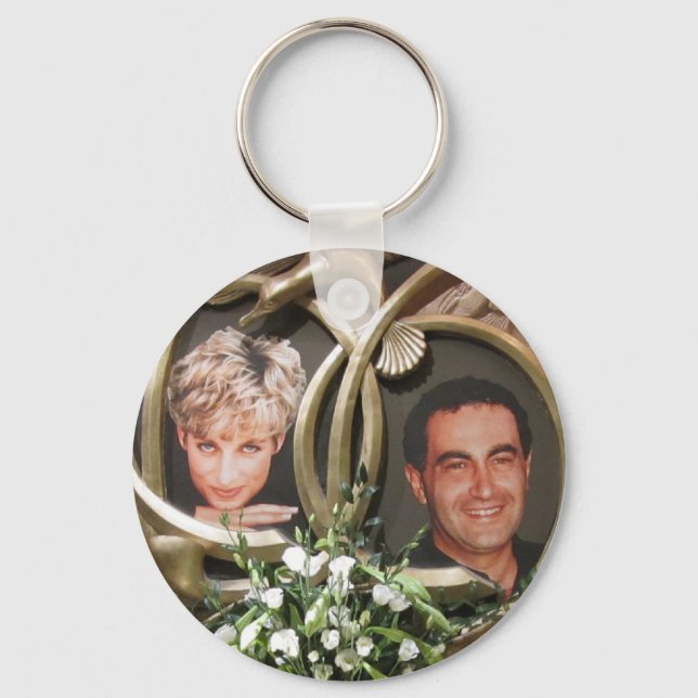 Diana & Dodi Keychain (Front)