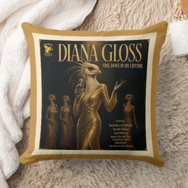 Diana Gloss Album: a Parody Cushion (Blanket)