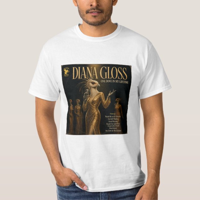Diana Gloss Album: a Parody T-Shirt (Front)