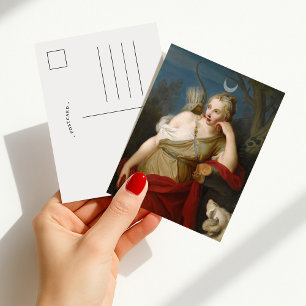 Diana, Goddess of the Hunt Pietro Rotari Postcard