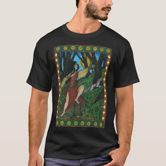 Diana Goddess of the Hunt T-Shirt (Front)