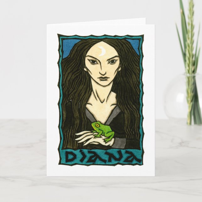 Diana Greeting Card (Front)