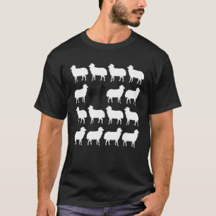 Diana Holiday Black Sheep Memorabilia Gift T Shirt