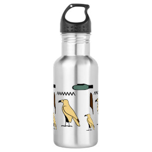 Diana Name in Hieroglyphs symbols of ancient Egypt 532 Ml Water Bottle