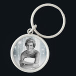 Diana, Princess of Wales 1990 stylised Key Ring<br><div class="desc">wearing the Queen Mary’s Lover’s Knot Tiara</div>