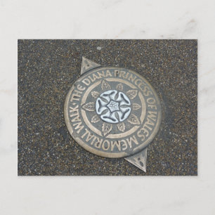 Diana, Princess of Wales, Memorial Walk Marker Postcard