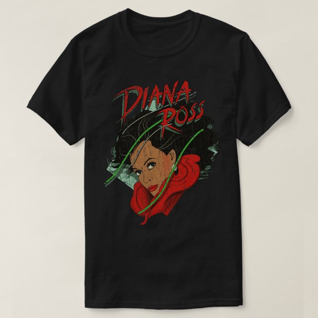 Diana Ross 1981 T-Shirt (Design Front)