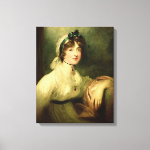 Diana Sturt, later Lady Milner, 1800-05 Canvas Print
