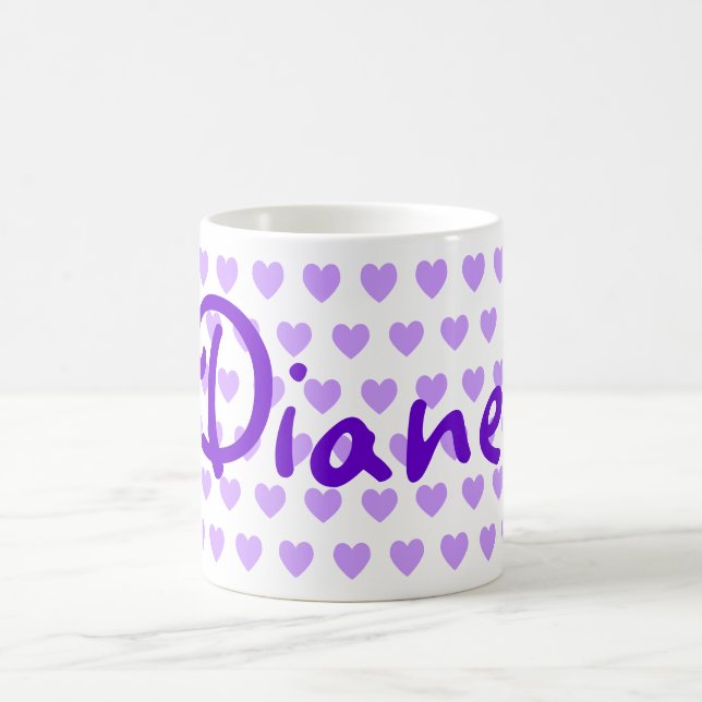 Diane in Purple Coffee Mug (Center)