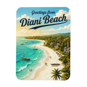 Diani Beach Kenya Magnet
