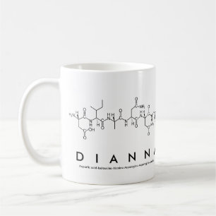 Dianna peptide name mug