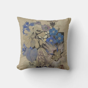 Dianthus by Charles Mackintosh Cushion
