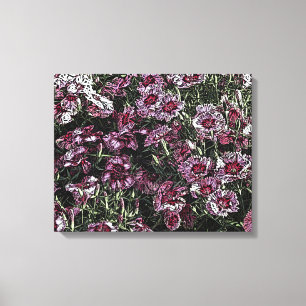 DIANTHUS CANVAS PRINT