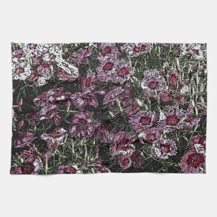 DIANTHUS TEA TOWEL