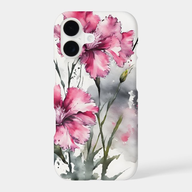 Dianthus - Watercolor flowers (Back)