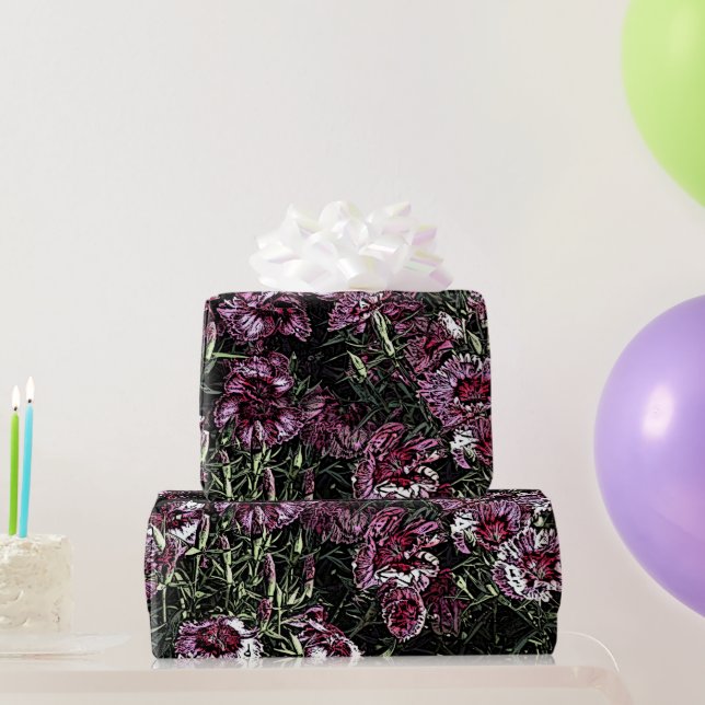 DIANTHUS WRAPPING PAPER (Party Gifts)
