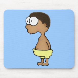 Diaper Boy Mouse Mat