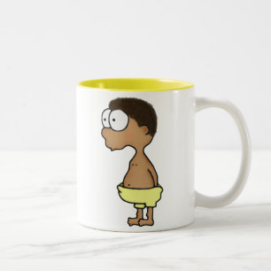 Diaper Boy Two-Tone Coffee Mug