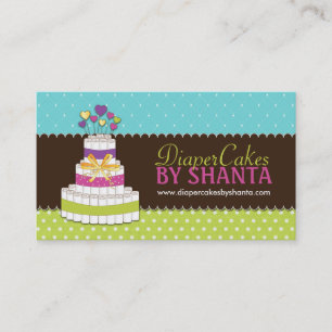 Diaper Cake Business Cards