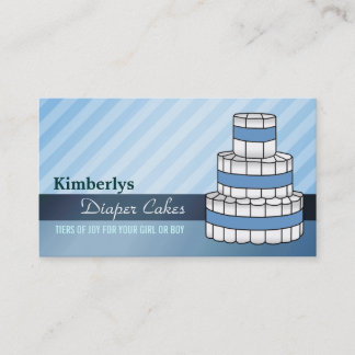 Diaper Cake Business Cards