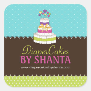 Diaper Cake Stickers