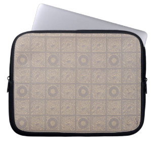 Diaper design for wallpaper, 1883 laptop sleeve