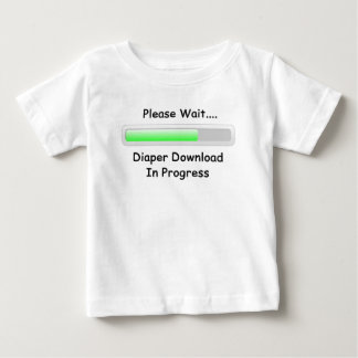 Diaper Download Baby T-Shirt