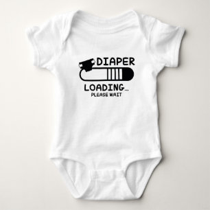 Diaper Loading Baby Bodysuit
