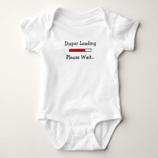 Diaper Loading... Baby Bodysuit