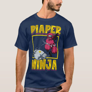 Diaper Ninja Diapering baby T-Shirt