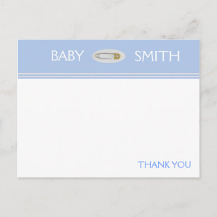 Diaper Pin Notes Postcard