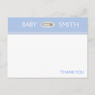 Diaper Pin Notes Postcard