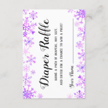 Diaper Raffle - Baby It's Cold Outside