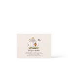 Diaper Raffle Baby Shower Insect Woodland Mushroom