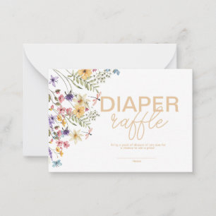 Diaper Raffle Card