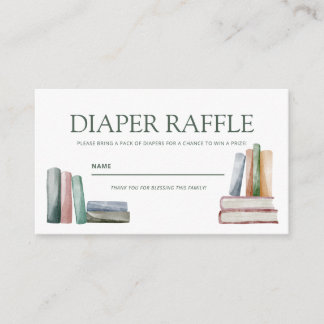 Diaper Raffle Enclosure Card