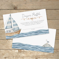 Diaper Raffle Nautical Baby Shower