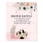 Diaper Raffle Saddle Up Western Cowgirl Theme