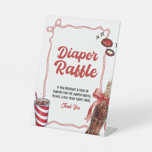 Diaper Raffle Sign She's Ready to Pop