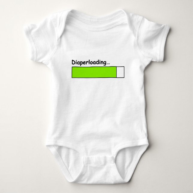 Diaperloading Baby Bodysuit (Front)