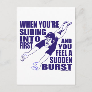 DIARRHEA POSTCARD