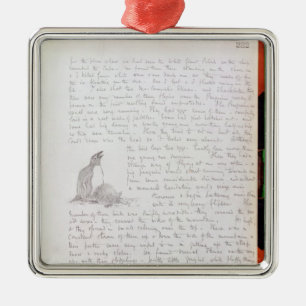 Diary Entry for 9th January, 1902 Metal Tree Decoration