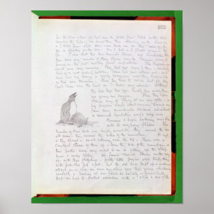 Diary Entry for 9th January, 1902 Poster