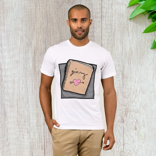 Diary Mens T-Shirt (Creator Uploaded)