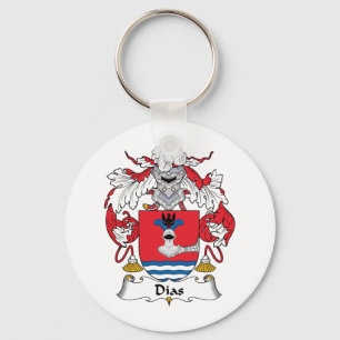 Dias Family Crest Key Ring