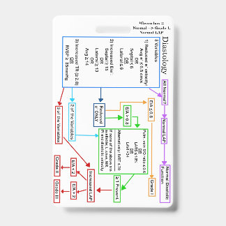 Diastolic Dysfunction badge ID Badge