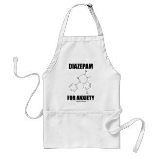 Diazepam For Anxiety (Light Chemical Molecule) Standard Apron